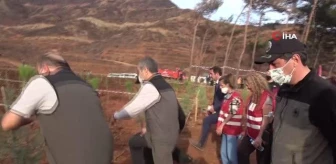 Tarım ve Orman Bakan Yardımcısı Fatih Metin, Marmaris'teki fidan dikme törenine katıldı