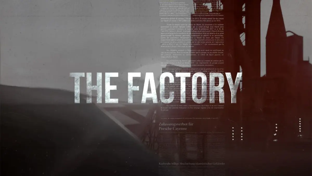TRT'den Dünyayı Sarsacak Bir Belgesel: 'The Factory'