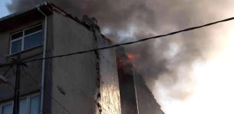 Beyoğlu'nda yangın: Nikah günlerinde evleri yandı