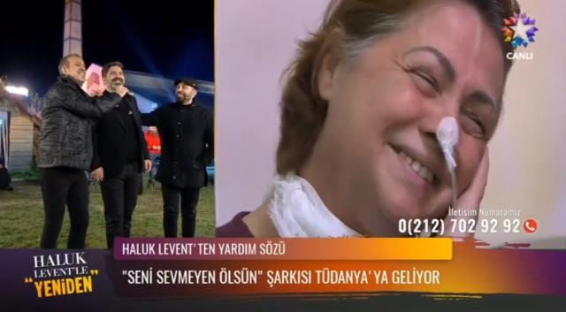 Haluk Levent, sesini kaybeden şarkıcı Tüdanya'ya yardım eli uzattı