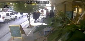 Kadıköy'de gazeteci Mine Kırıkkanat'a saldırı anı kamerada
