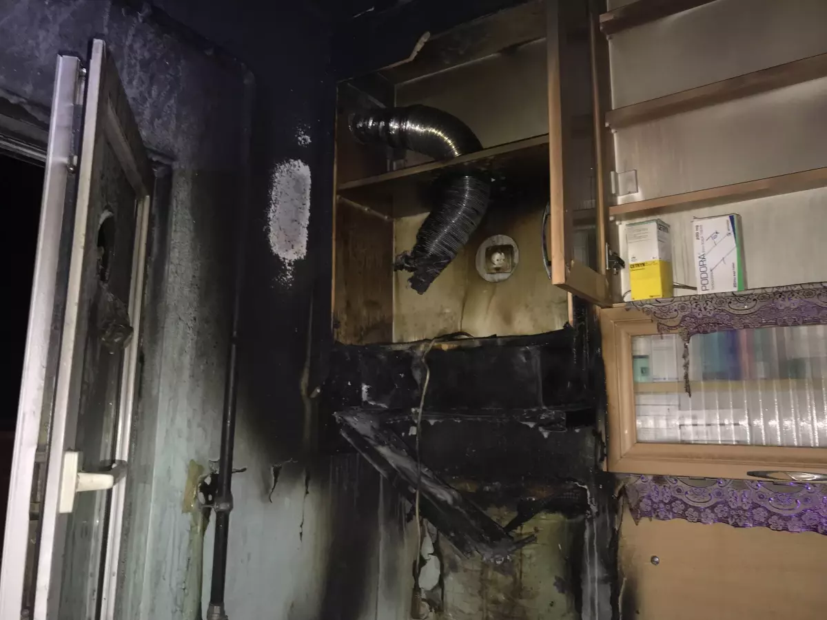 Malatya'da evin mutfağında çıkan yangın söndürüldü