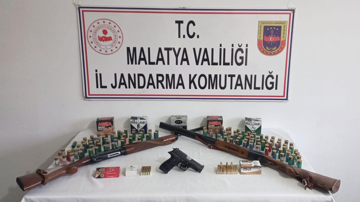 Malatya'da silah kaçakçılığı operasyonunda 1 zanlı gözaltına alındı