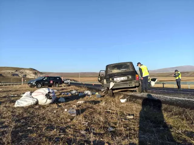 Son dakika haber! Otomobiller kafa kafaya çarpıştı: 1 ölü, 4 yaralı