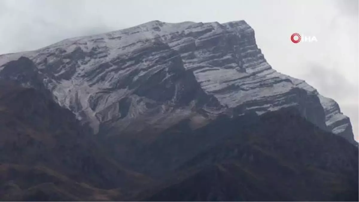 Şırnak dağları beyaza büründü