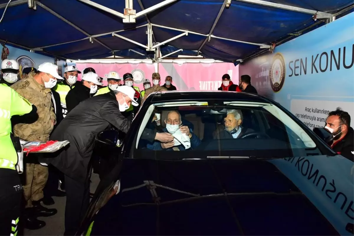 Vali Baruş Emniyet Kemeri Uygulamasına Katıldı