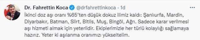 Son Dakika: Türkiye'de 13 Kasım günü koronavirüs nedeniyle 215 kişi vefat etti, 22 bin 583 yeni olay tespit edildi