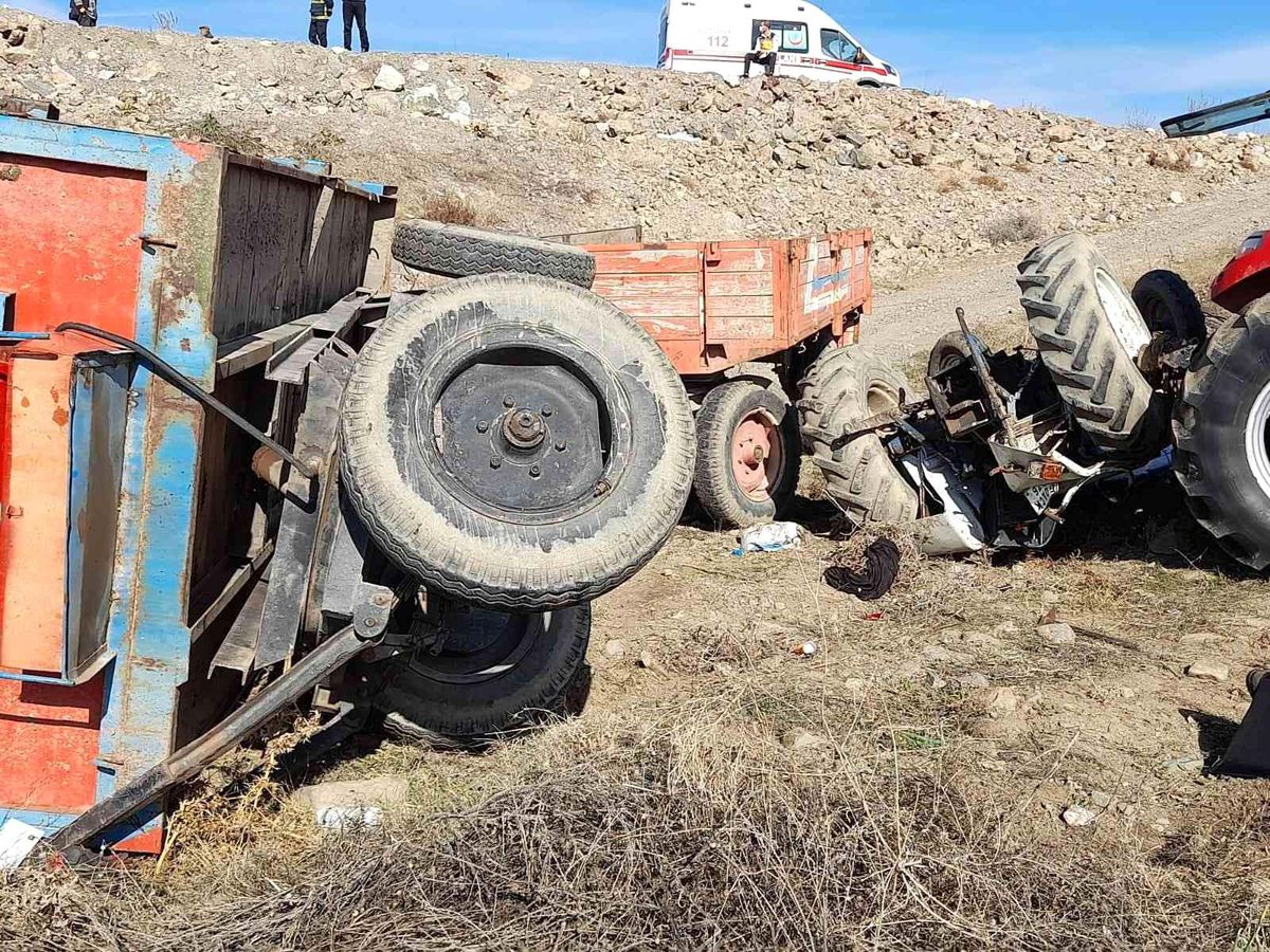 Son dakika haberi... Devrilen traktörün altında kalarak hayatını kaybetti