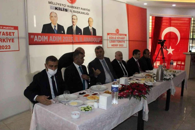 MHP'nin "Adım Adım 2023 Vilayet İl Anadolu" toplantısı Kilis'te yapıldı