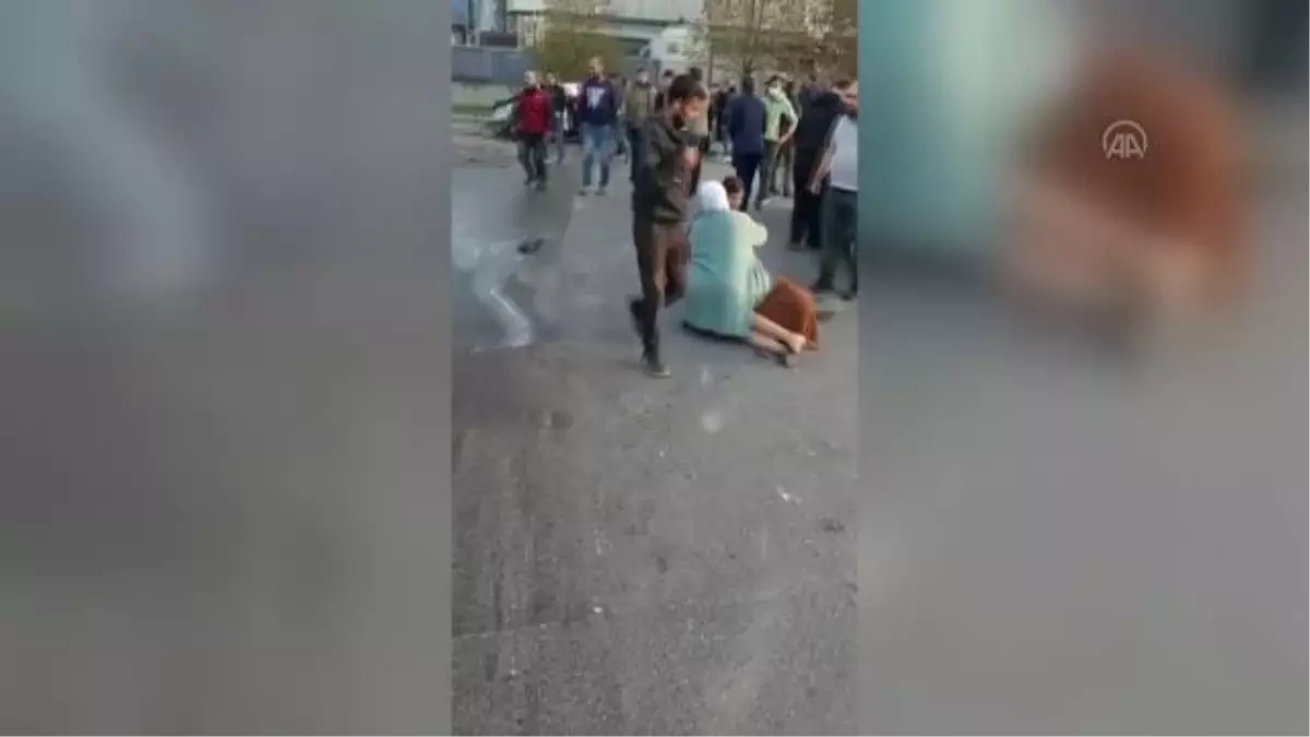 Ümraniye'deki zincirleme trafik kazasında 1'i ağır 8 kişi yaralandı (2)