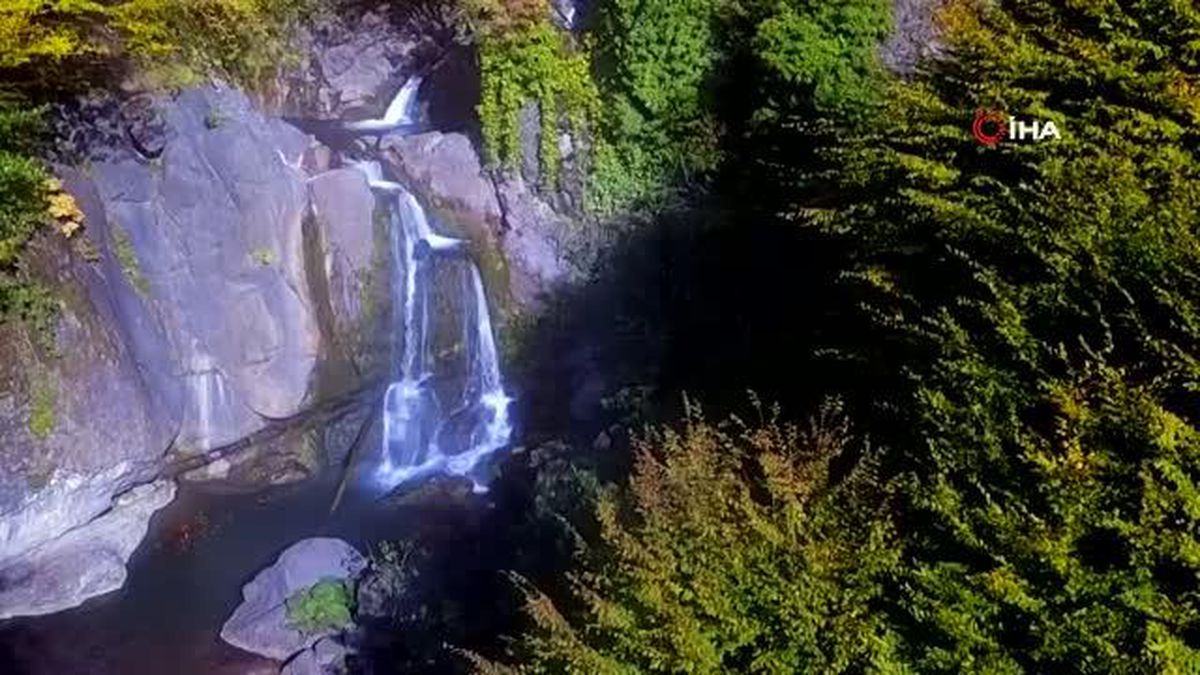 Yılançatı Kanyonunda sonbahar güzelliği
