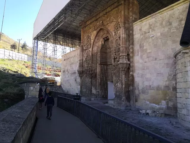Anadolu'nun El Hamra'sı Divriği Ulu Cami ve Darüşşifası'nda restorasyon yeniden başlıyor