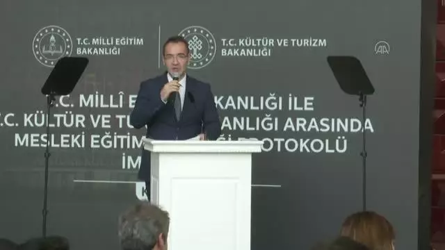 MEB ile KTB arasında Mesleki ve Teknik Eğitimi Geliştirme İş Birliği Protokolü imzalandı