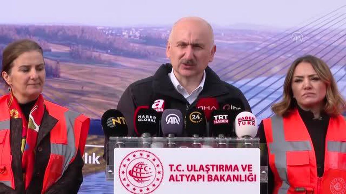 Son dakika gündem: Bakan Karaismailoğlu: 'Kanal İstanbul, dünyayı Türkiye'ye bağlayacak'