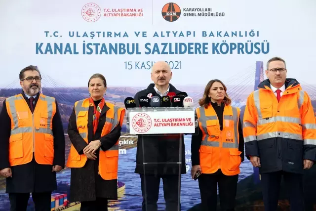Son dakika gündem: Bakan Karaismailoğlu: Kanal İstanbul, dünyayı Türkiye'ye bağlayacak