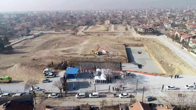 Konya'da Turgutreis Evleri'nin temeli atıldı