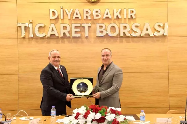 Diyarbakır'a gelen oda ve borsa başkanlarından DTB'ye ziyaret