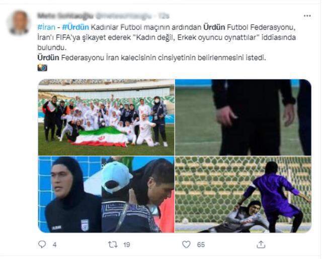 İran Kadın Milli Takım kalecisinin erkek olduğu iddiası