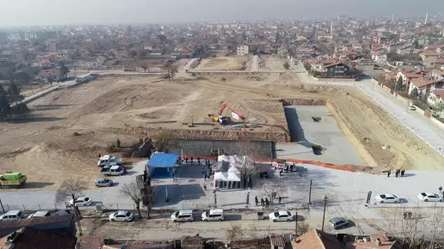 Konya'da Turgutreis Evleri'nin temeli atıldı