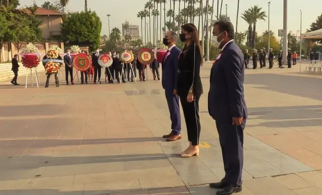 Mersin'de KKTC'nin 38. kuruluş yıl dönümü kutlandı