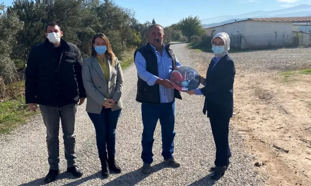 Ahmetlili Muhtarlardan Başkan Ergün'e Teşekkür