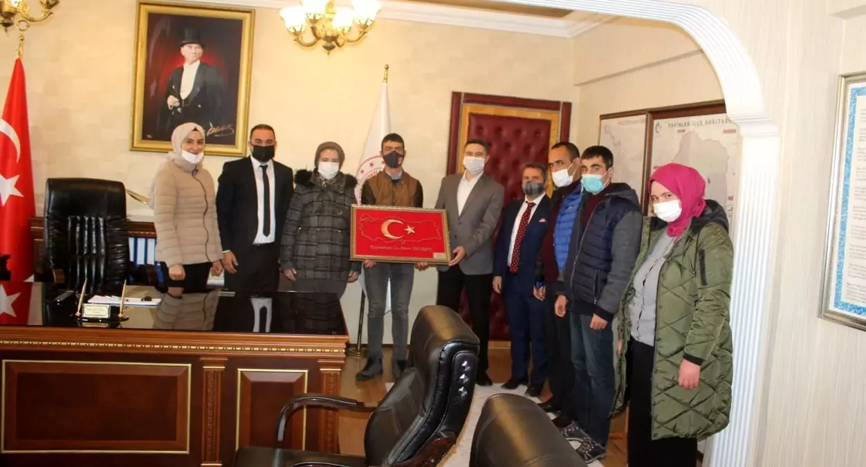 Er Huzur'dan Kaymakam Zeyrek'e ziyaret