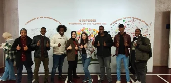 Farklı milletlerden öğrenciler Dünya Hoşgörü Günü'nde bir araya geldi