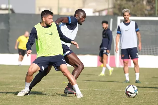 Hatayspor Antalyaspor maçının hazırlıklarını sürdürdü