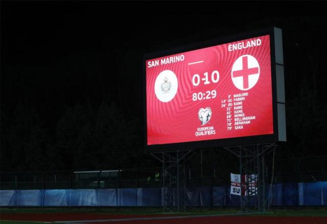 Tabelada golü yazacak yer kalmadı! İngiltere 10-0'lık skorla Dünya Kupası'na katıldı