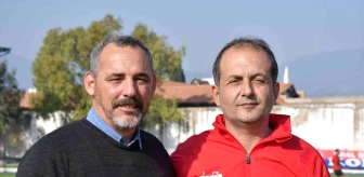 Sökespor'un yeni teknik direktörü Hakan Şimşek, ilk idmana çıktı