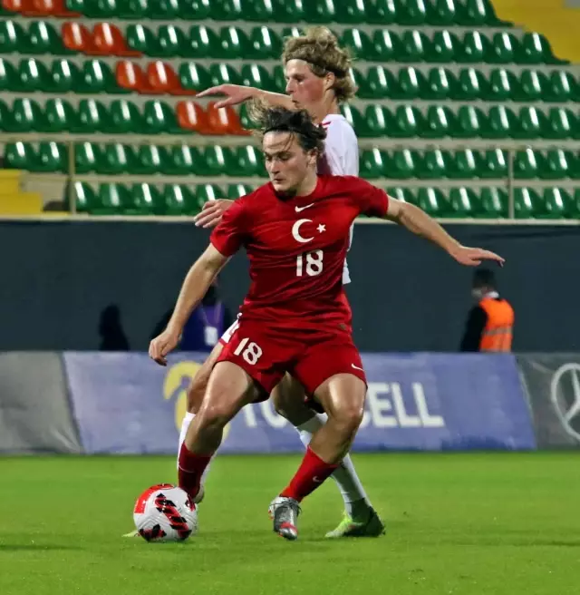 U21 Avrupa Şampiyonası Elemeleri: Türkiye: 1 - Danimarka: 2