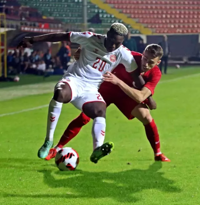 U21 Avrupa Şampiyonası Elemeleri: Türkiye: 1 - Danimarka: 2
