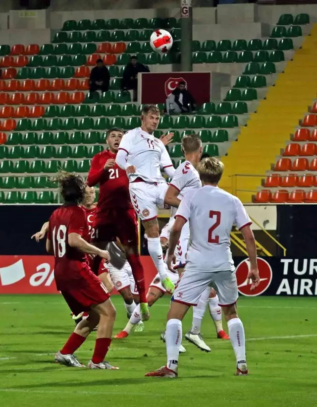 U21 Avrupa Şampiyonası Elemeleri: Türkiye: 1 - Danimarka: 2