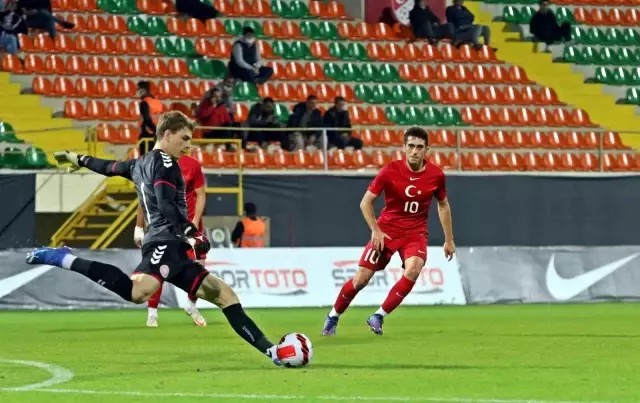 U21 Avrupa Şampiyonası Elemeleri: Türkiye: 1 - Danimarka: 2