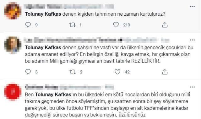 Ümit Ulusal Grup hocası Tolunay Kafkas'a reaksiyonlar çığ gibi! İstifa davetlerinin ardı kesilmiyor