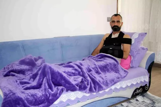 Üzerine 10'uncu kattan kadın düşen adam taburcu oldu