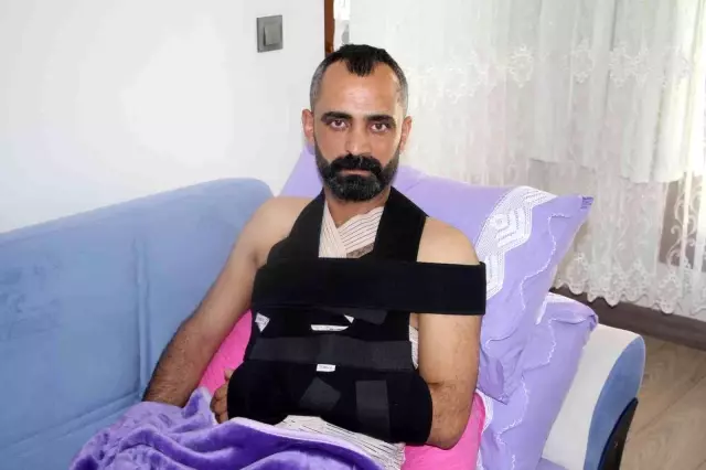Üzerine 10'uncu kattan kadın düşen adam taburcu oldu