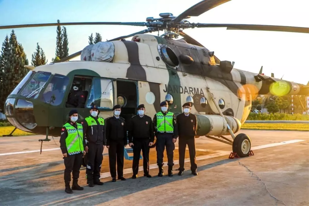 Bursa'da jandarmadan 'drone destekli' trafik denetimi