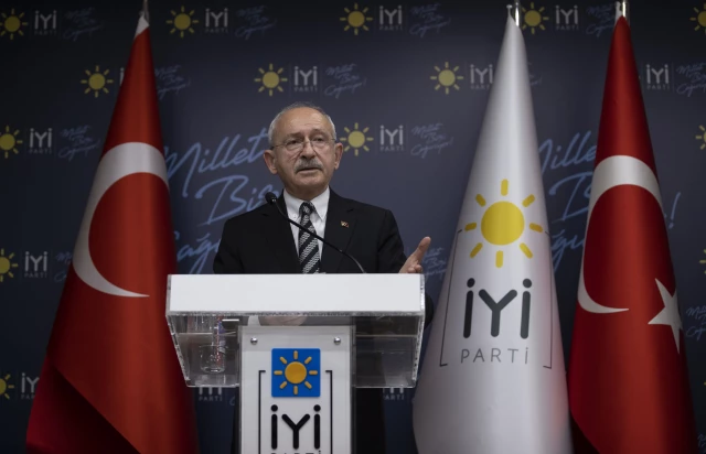 CHP Genel Lideri Kılıçdaroğlu, UYGUN Parti Genel Lideri Akşener'i ziyaret etti