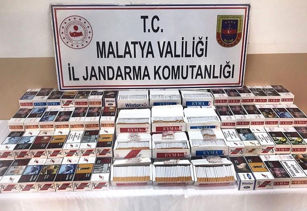 Son dakika haber... Jandarma'dan kaçak sigara operasyonu