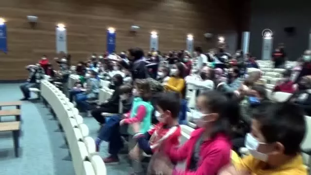 Kahramankazan'da ara tatildeki öğrenciler için etkinlik düzenlendi
