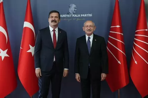 TİP Genel Lideri Baş'tan CHP Genel Lideri Kılıçdaroğlu'na ziyaret