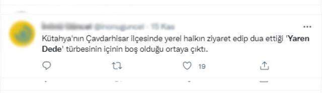 Kütahya'daki tarihi sütunun altında Yaren Dede türbesi olduğu iddiası