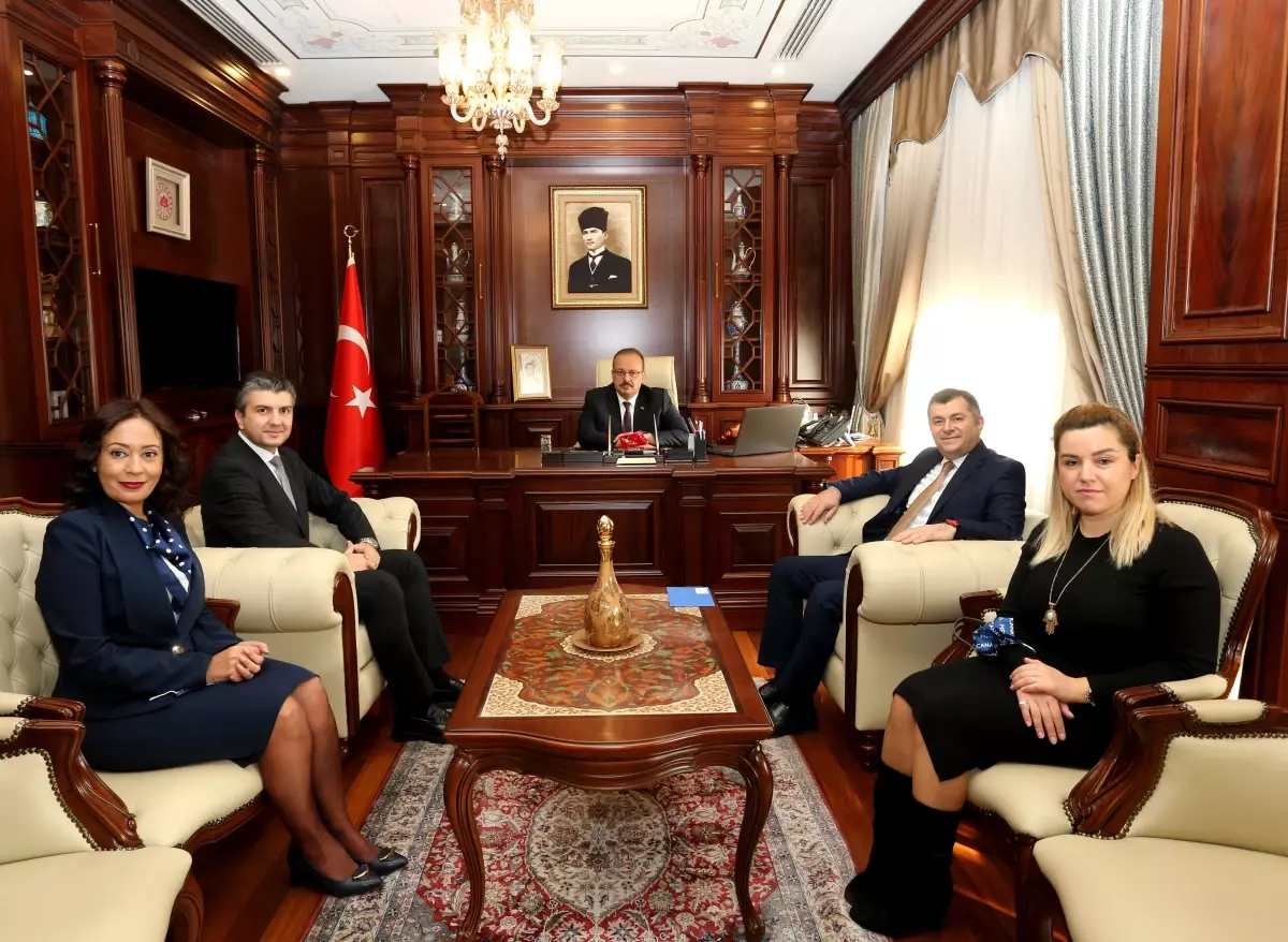 Medicana MBA Okulları'ndan Vali Canbolat'a Ziyaret