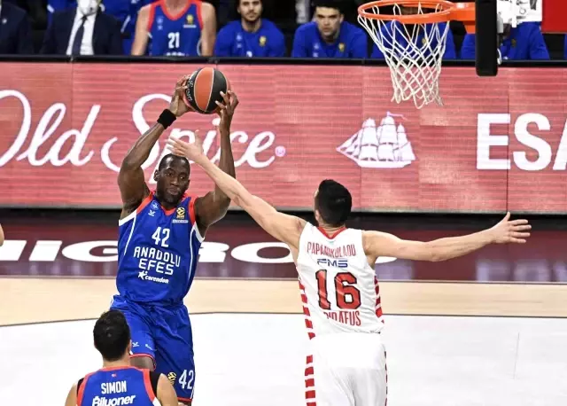 THY Euroleague: Anadolu Efes: 88 - Olympiacos: 69