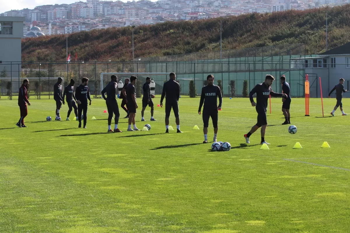 Trabzonspor, Gaziantep FK maçı hazırlıklarını sürdürdü