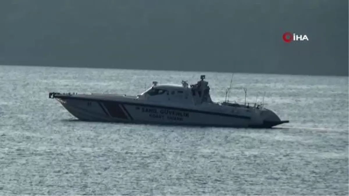 Bodrum'da açıktaki tekne battı