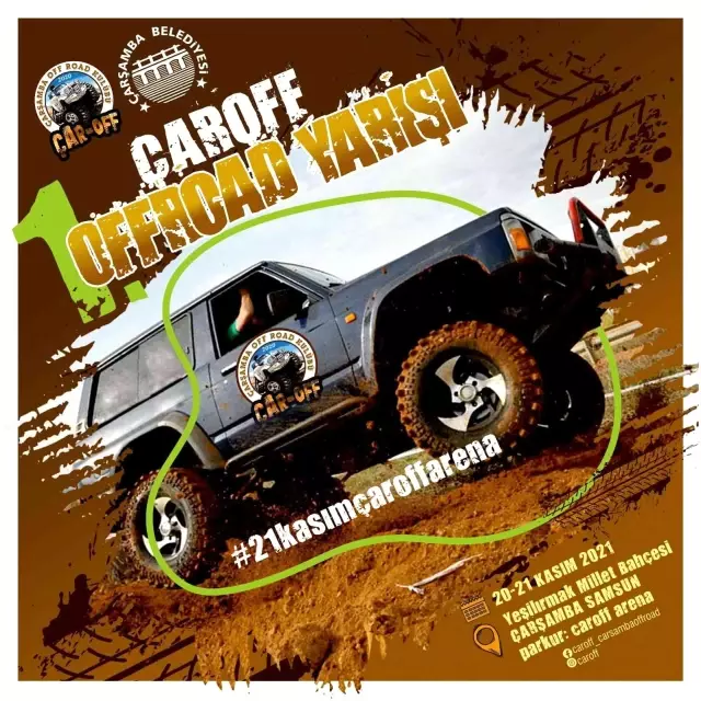 Çarşamba'da off-road heyecanı başlıyor