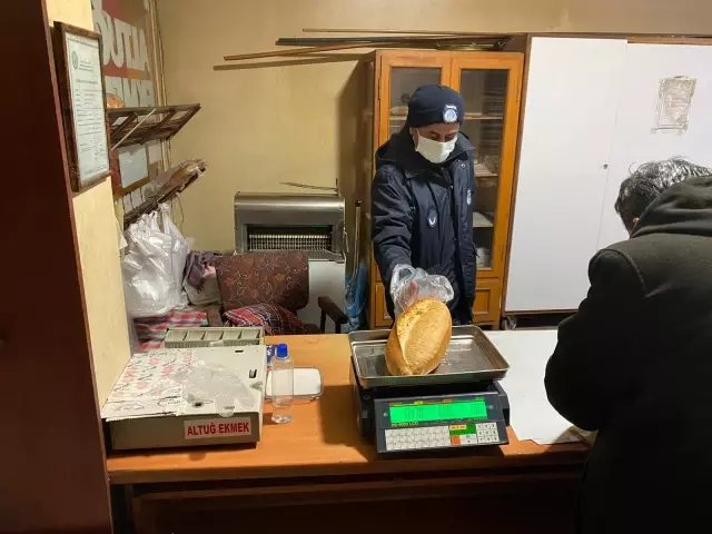 Devrek'te ekmek fırınları denetlendi