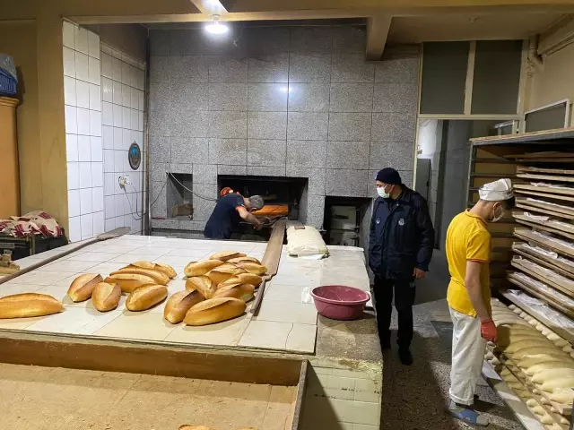 Devrek'te ekmek fırınları denetlendi